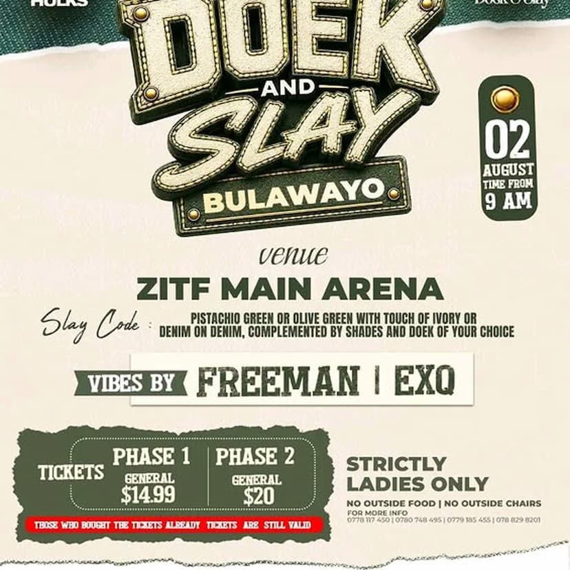 Doek And Slay Bulawayo